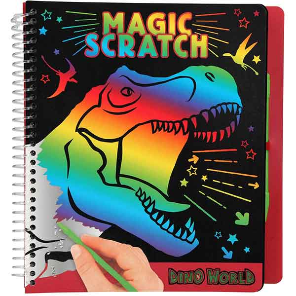 Dino World Libro Magic Scratch - Imagen 1
