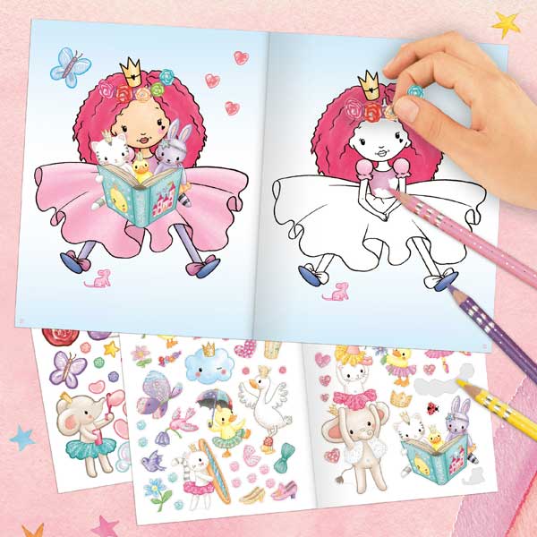 Princess Mimi Libro para Colorear - Imagen 1