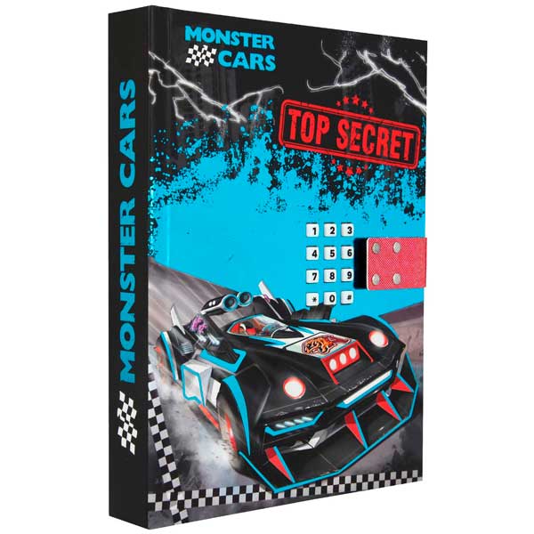 Diari amb Codi Secret Monster Cars - Imatge 1