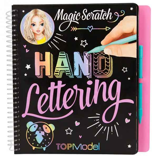 Top Model Magic-Scratch Book Hand Lettering - Imagem 1