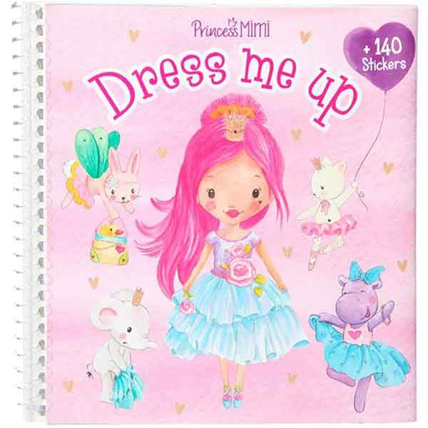 Top Model Princess Mimi Sticker Book Dress Me Up - Imagen 1