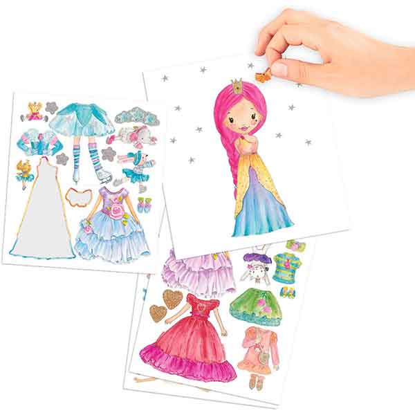 Princess Mimi Sticker Book Dress Me Up - Imagem 1