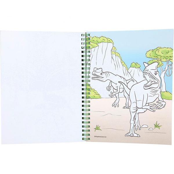 Dino World Libro de Colorear con Lápices - Imatge 2