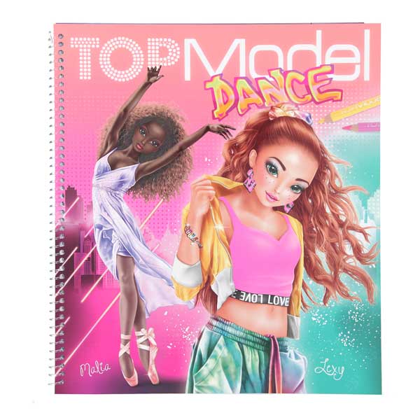 Top Model Notebook Designs Dance - Imagem 1