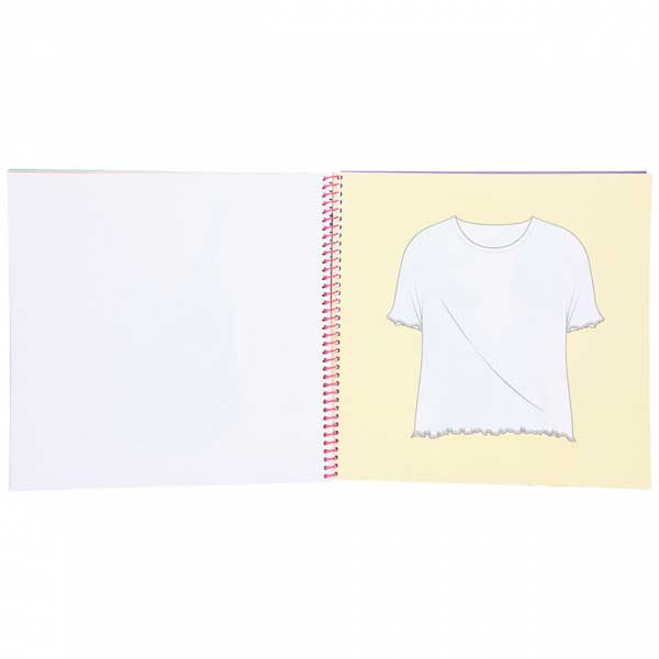 Top Model Cuaderno T-Shirt Designer - Imagen 4