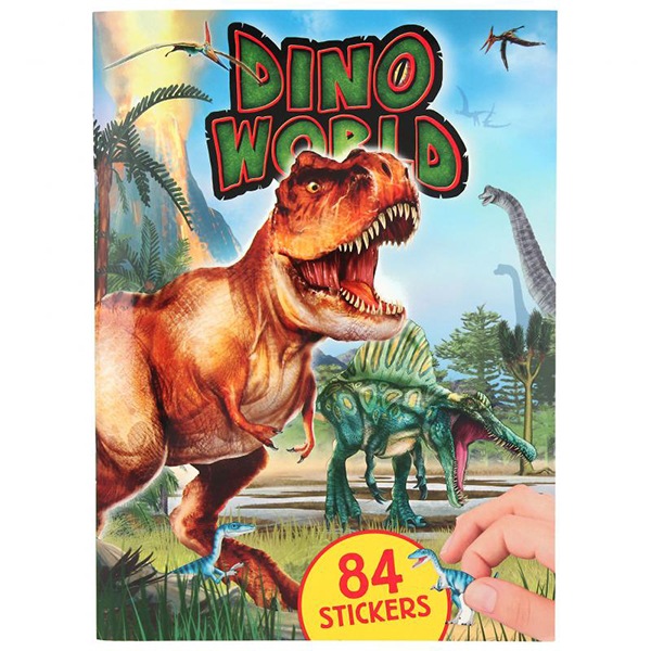 Dino World Cuaderno con Pegatinas - Imagen 1