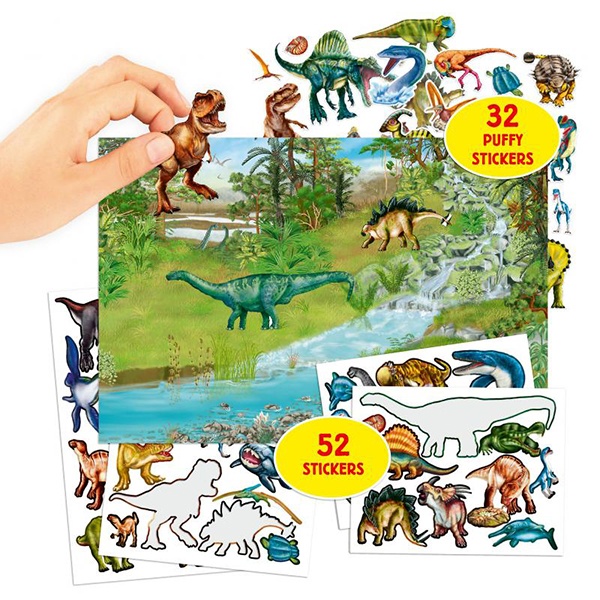 Dino World Cuaderno con Pegatinas - Imatge 4