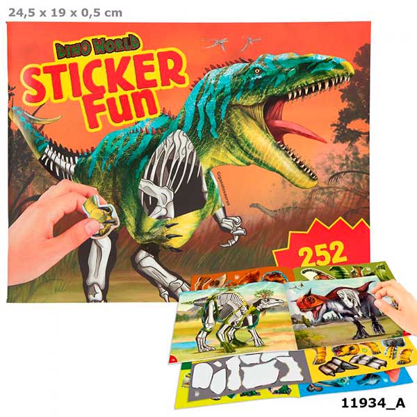 Dino World Sticker Fun - Imagen 1