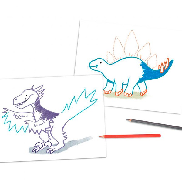 Dino World Libro de Colorear Mini Dino - Imagen 2