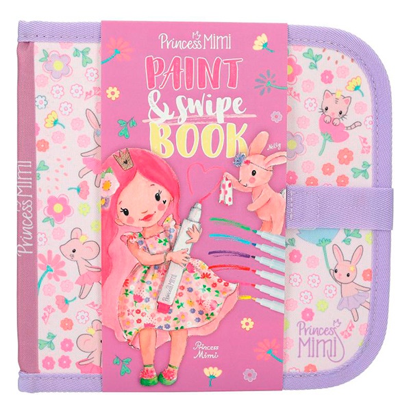 Princess Mimi Livro de Colorir e Apagar