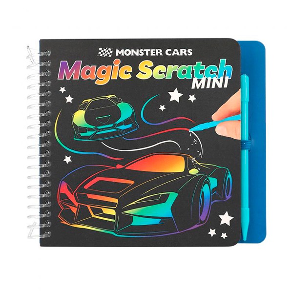 Monster Cars Mini Magic Scratch Book