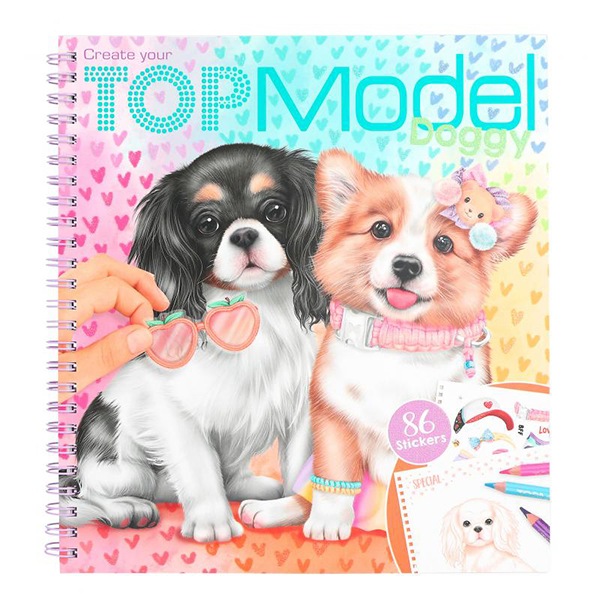 Top Model Caderno Doggy - Imagem 1