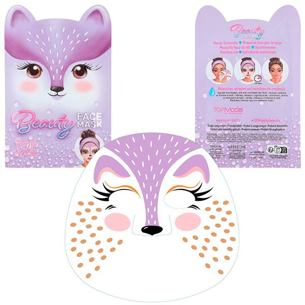 Top Model Mascarilla Facial Animales Beauty and Me - Imatge 