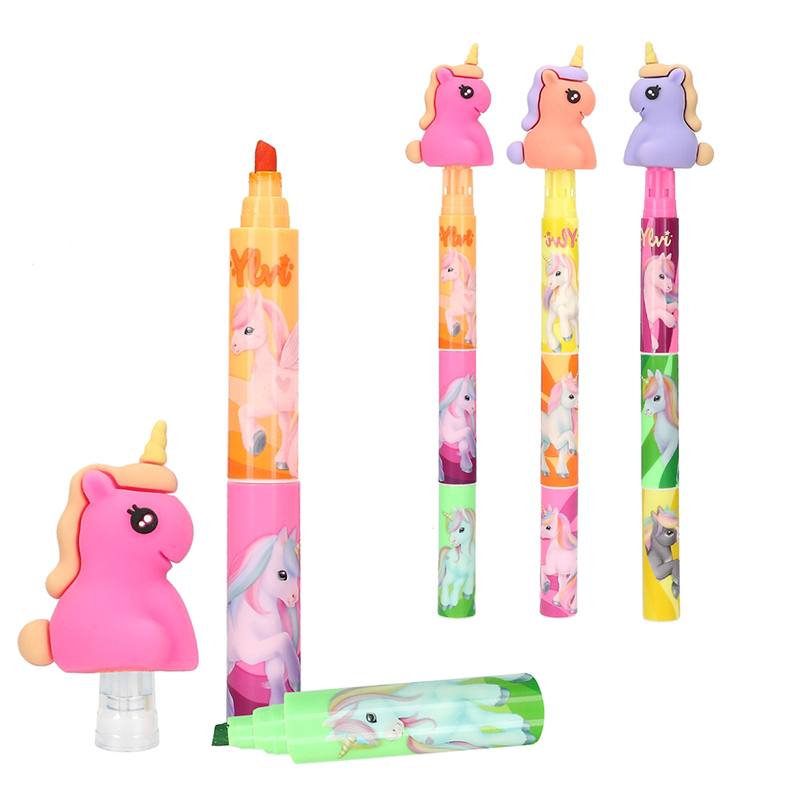 Ylvi Marcador con Figura Unicornio