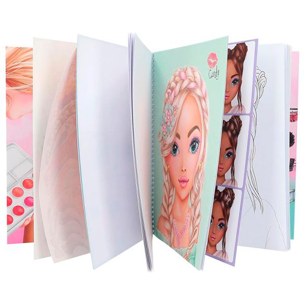 Top Model Make-up Colouring Book - Imagem 4