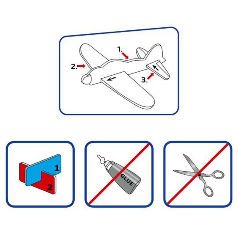 Monster Cars Construye tu Planeador Action - Imagen 1