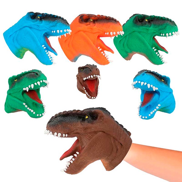 Dino World Fantoche de Mão Dino - Imagem 1