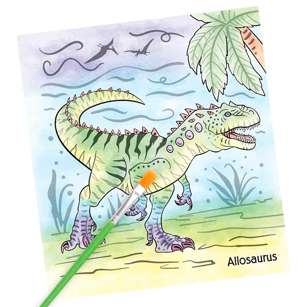 Dino World Livro Aquarela - Imagem 2