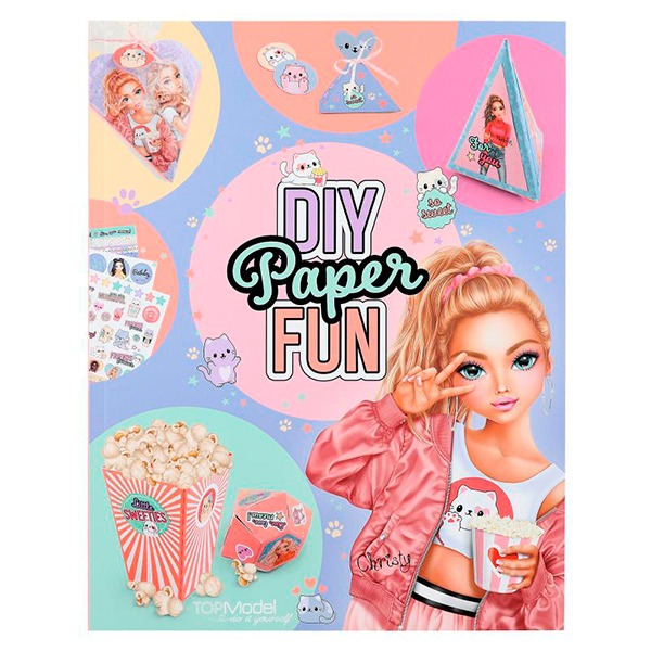 Top Model DIY Paper Fun Book Cutie Star - Imagem 1