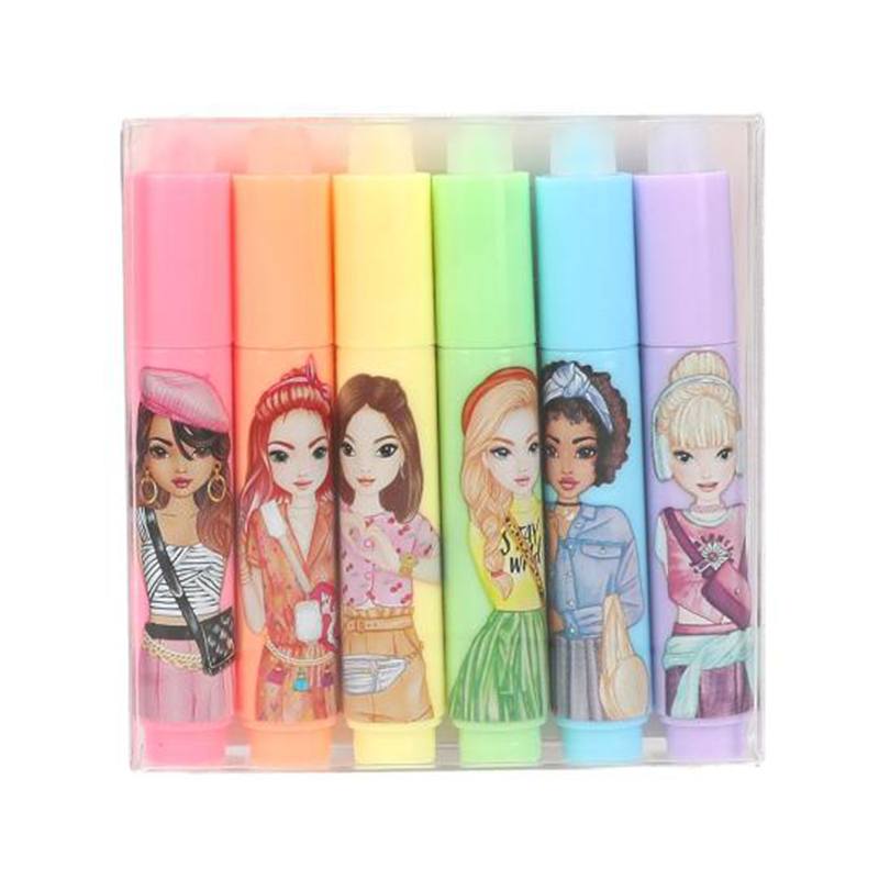 Top Model Rotuladores Mini Fluorescentes Borrables - Imagen 1