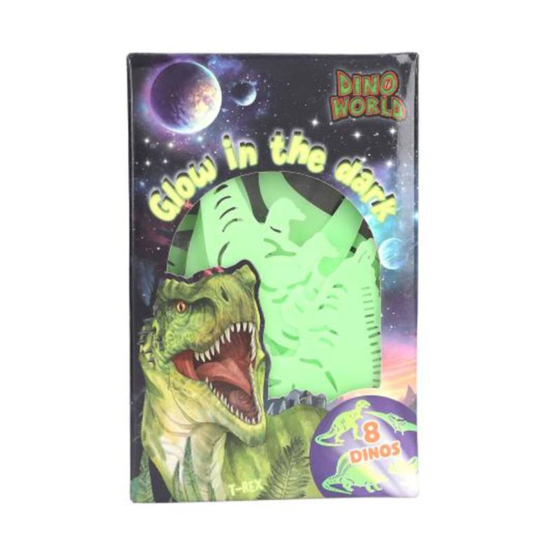 Dino World Autocolantes Glow in the Dark