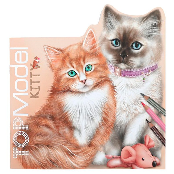 Top Model Kitty Llibre Pintar - Imatge 1
