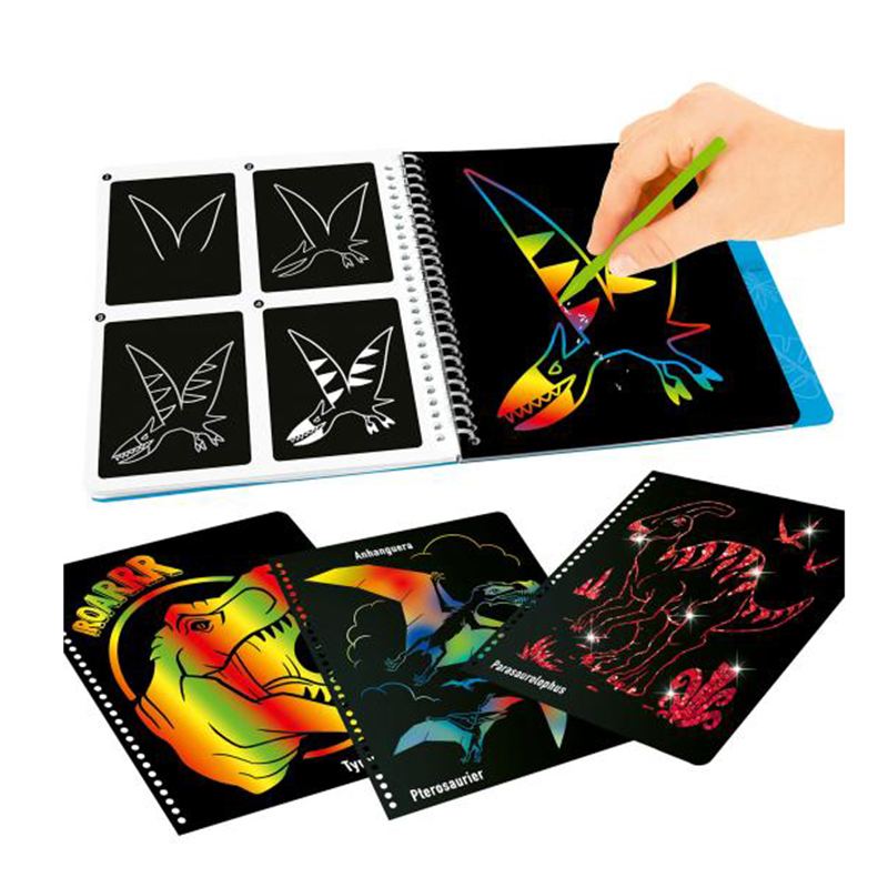 Dino World Magic Scratch Book - Imagen 2