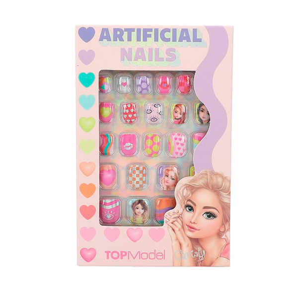 Top Model Uñas Artificiales Planas Neón BEAUTY and ME