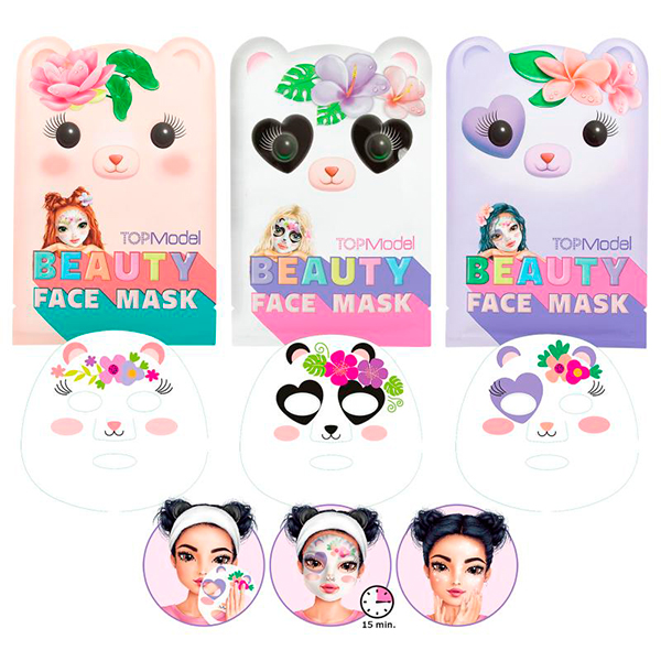 Top Model Mascarilla Facial Animal BEAUTY and ME - Imagen 1