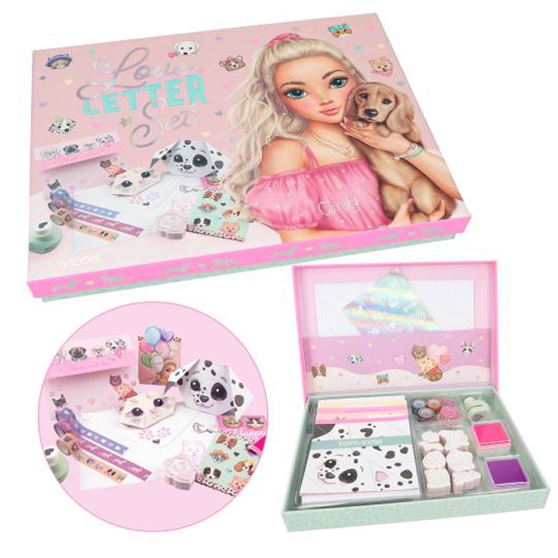 Top Model Conjunto de Cartas Love KITTY e DOGGY