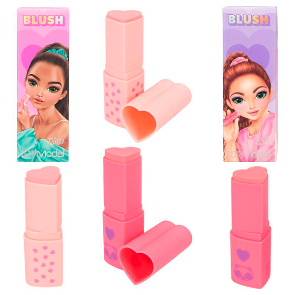 Top Model Colorete en Barra Corazón BEAUTY and ME - Imagen 1