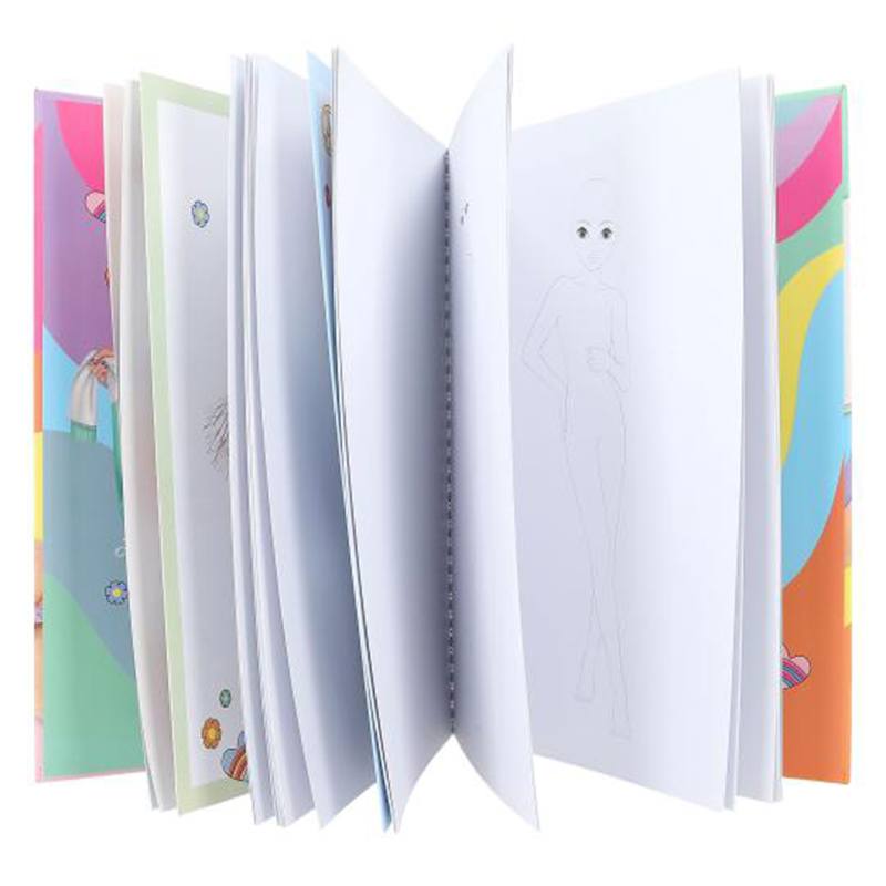 Top Model Libro de Colorear con Set de Colores - Imagen 2