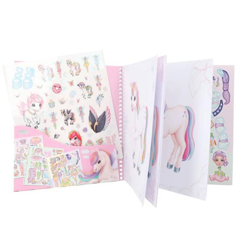 Ylvi Cuaderno con Pegatinas Dress Me Up - Imagen 1