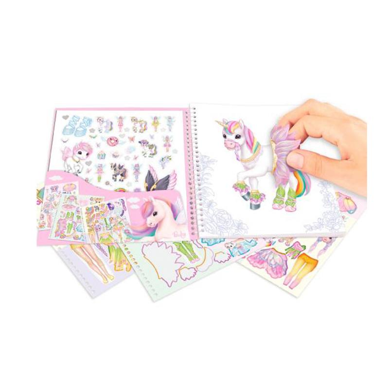 Ylvi Cuaderno con Pegatinas Dress Me Up - Imagen 2
