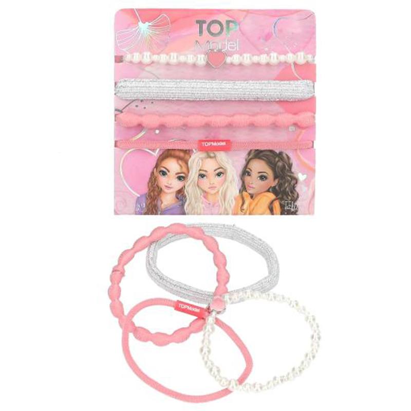 Top Model Set de Pulsera y Coletero - Imagen 2