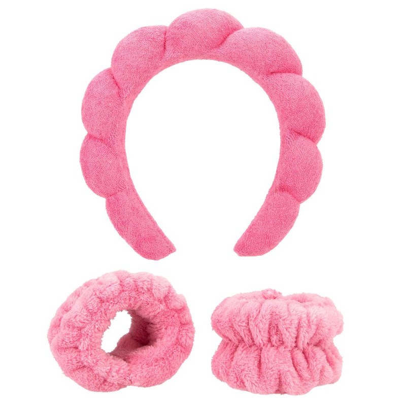 Top Model Set Rutina de Belleza con Cinta para el Pelo y Muñequeras - Imagen 2