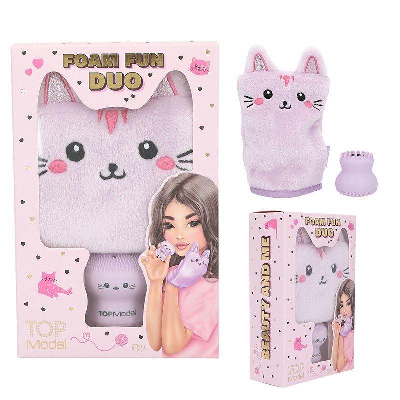 Top Model Set de Guantes y Esponjas Faciales BEAUTY and ME