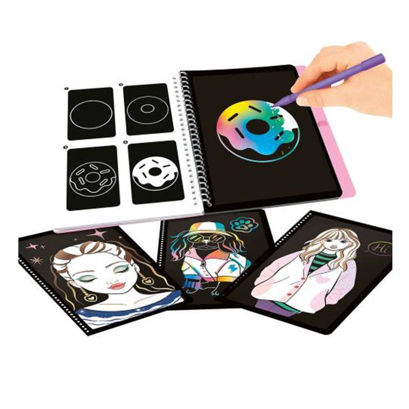 Top Model Magic-Scratch Book - Imagen 4