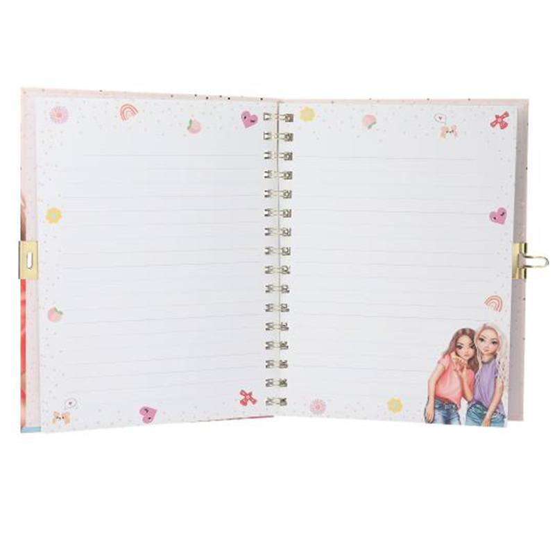 Top Model Diario con Candado y Pulsera - Imagen 3