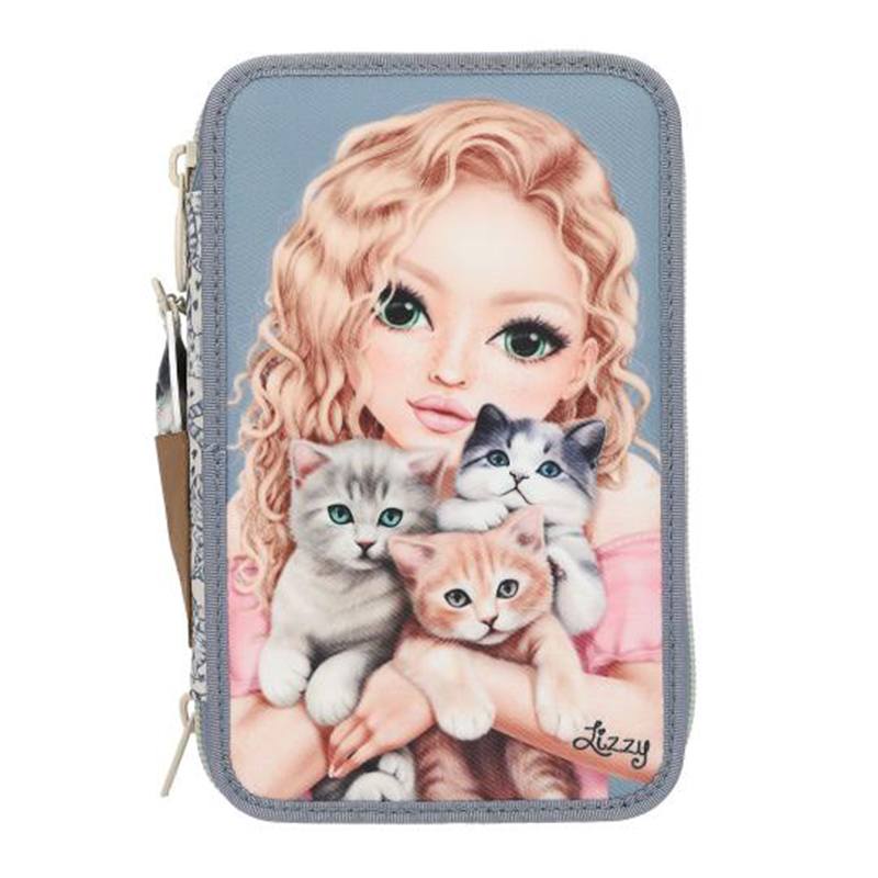 Top Model Estuche Triple CAT LOVE
