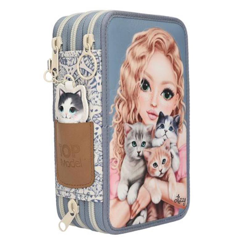 Top Model Estuche Triple CAT LOVE - Imagen 1