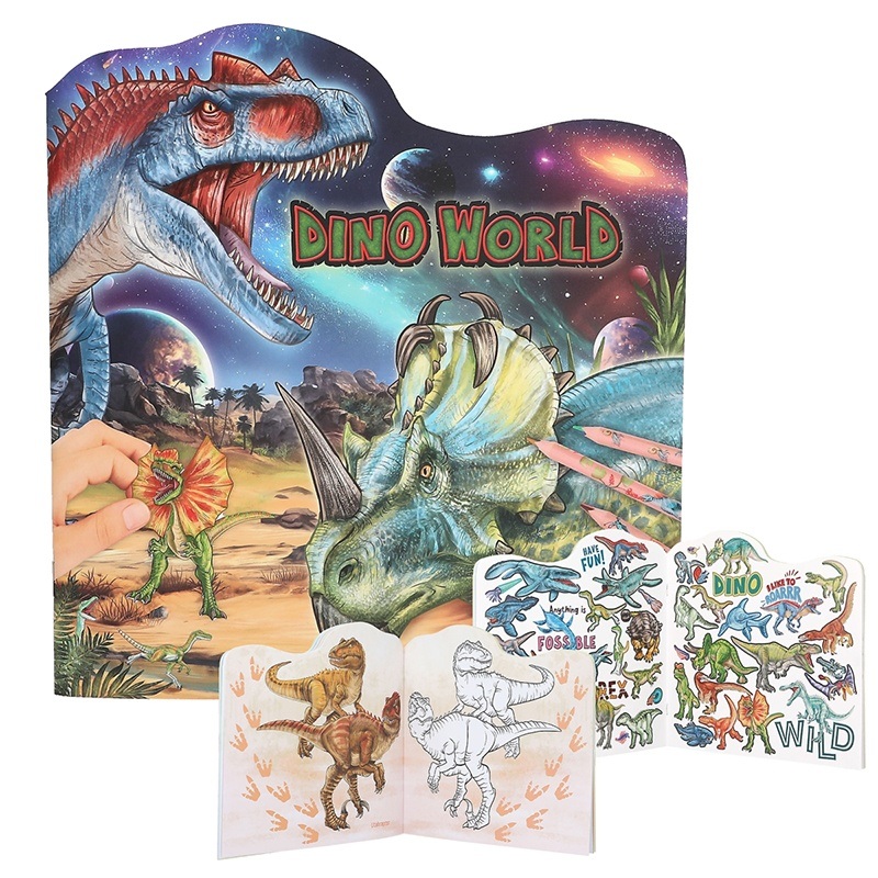 Dino World Livro de Colorir