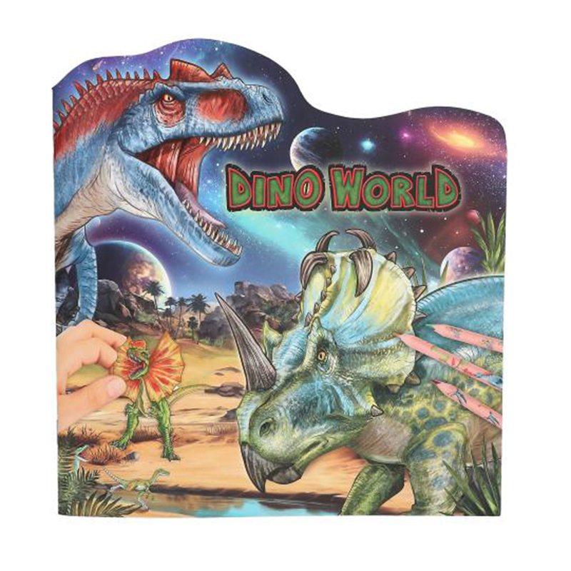 Dino World Livro de Colorir - Imagem 1