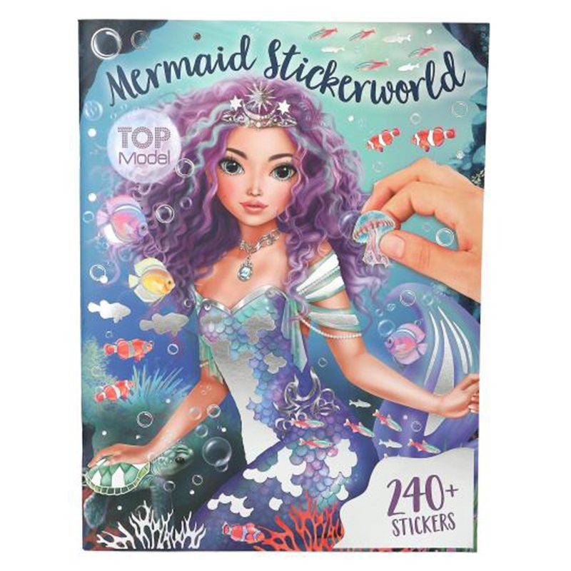 Top Model Stickerworld Pegatinas Metálicas MERMAID