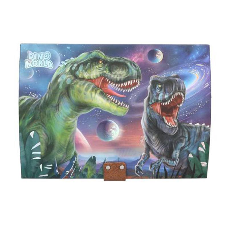 Dino World Cofrinho do Tesouro com Código, Som e Luz - Imagem 2