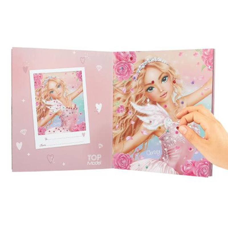 Top Model Crea tu Libro de Pegatinas de Diamantes - Imagen 1