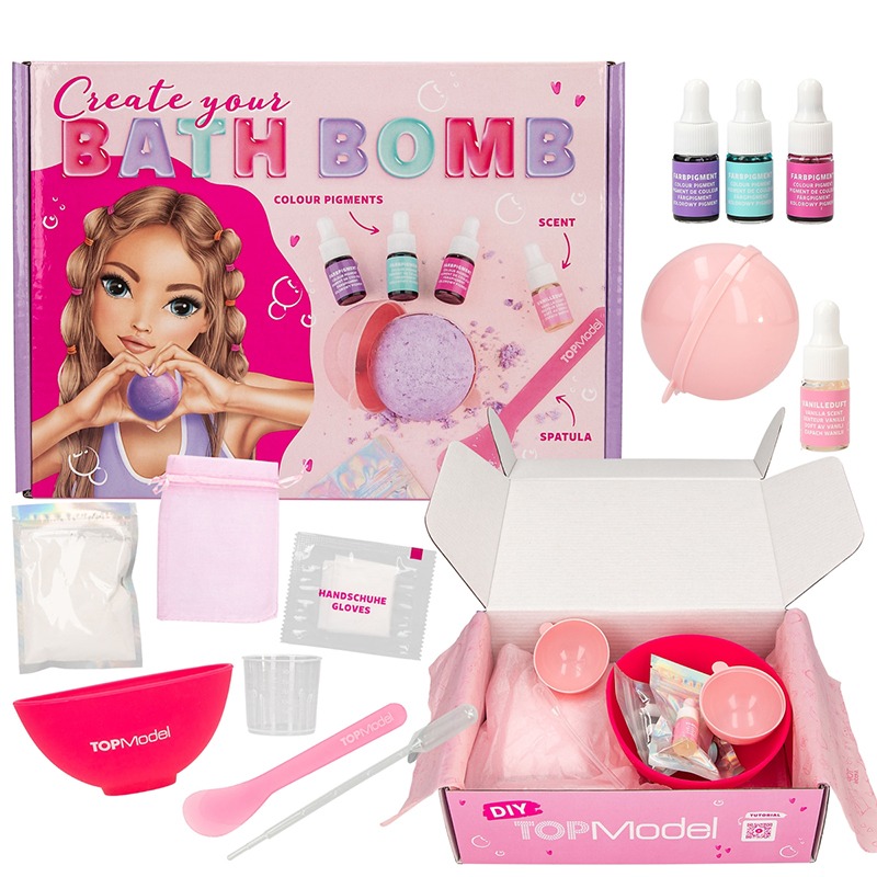 Top Model Set de Bombas de Baño DIY BEAUTY and ME
