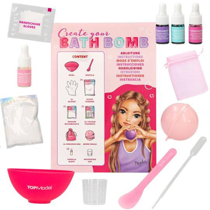 Top Model Set de Bombas de Baño DIY BEAUTY and ME - Imagen 3