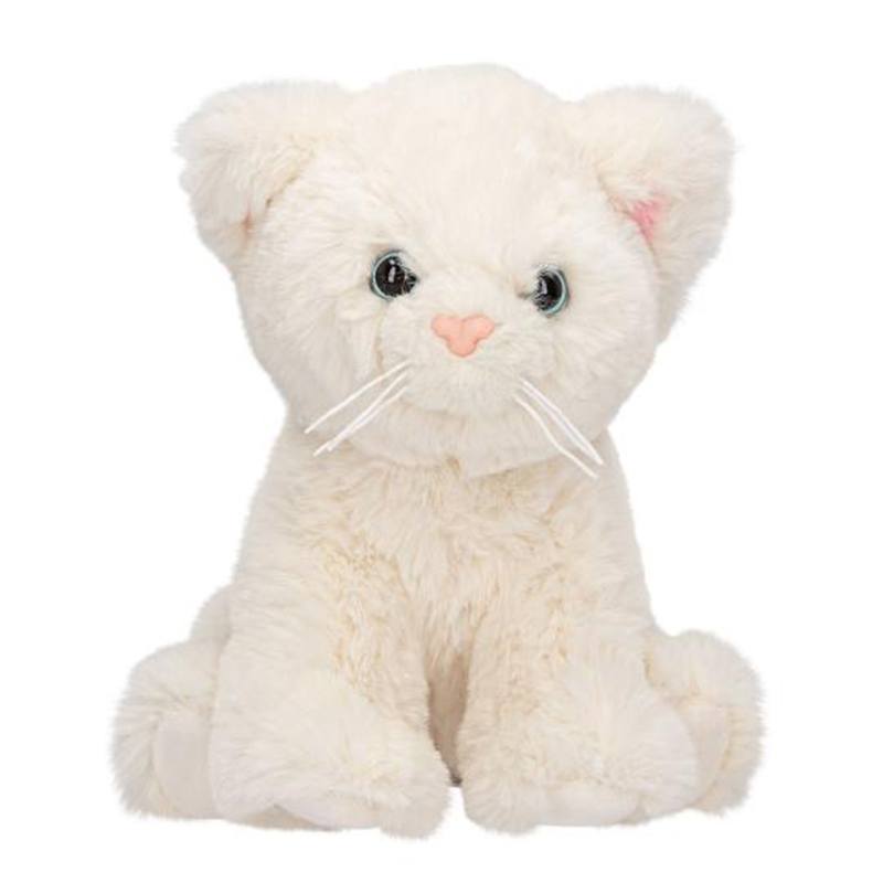 Top Model Peluche Gato Branco 16cm