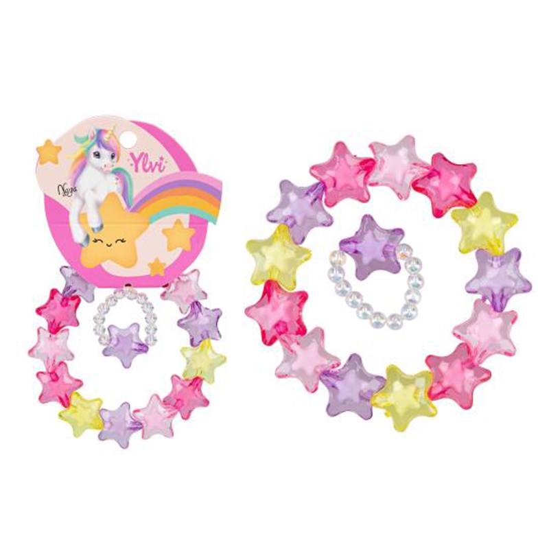 Ylvi Set Pulsera Estrellita y Anillo - Imagen 2